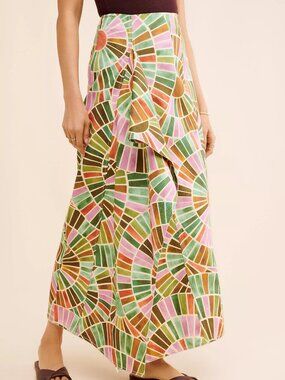 NWOT Anthropologie The Wolf Gang Samba Maxi Skirt